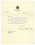 Franklin D. Roosevelt Letter Signed in Full, ''Franklin D. Roosevelt'' -- FDR Writes to His Trusted Physical Therapist Helena Mahoney
